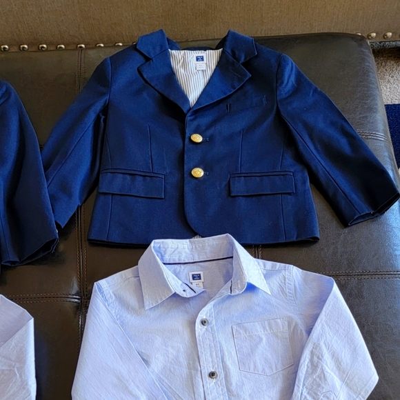 Janie and Jack Other - Janie and Jack Kids Toddler blazer and button up set Size 2T